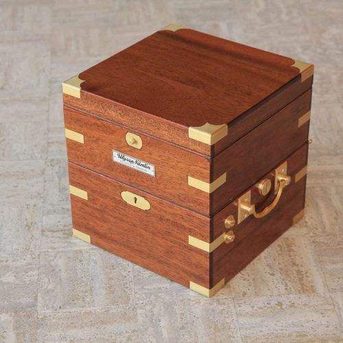 Marine ship chronometer box Ulysse Nardin