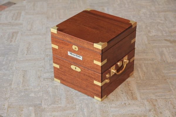 Marine ship chronometer box Ulysse Nardin
