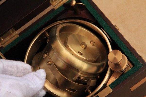 Small super early Marine chronometer Haley London collection rarity