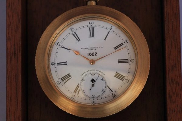 Vintage Patek, Philippe & Cie Geneve Chronometro Gondolo WWI deck watch