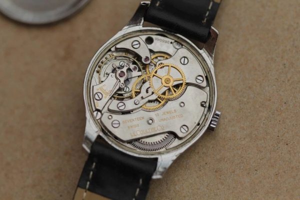 s-l960 (1) Vintage pilot's military wrist watch Jaeger Lecoultre chronometer cal450/2