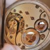 Vintage pocket watch chronometer omega silver case hanter