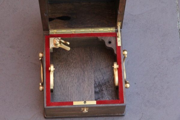 s-l960 (1) Box for vintage 1850s Marine ship chronometer