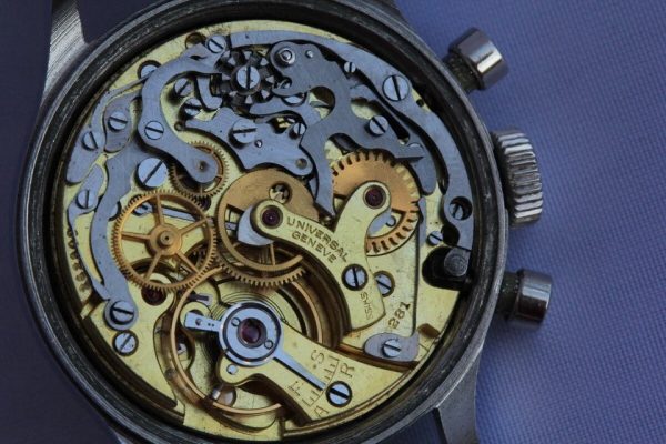 Vintage Universal compax Chronograph ref22278 watch cal285 three registrs