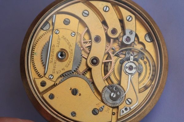 Vintage Patek, Philippe & Cie Geneve Chronometro Gondolo WWI deck watch