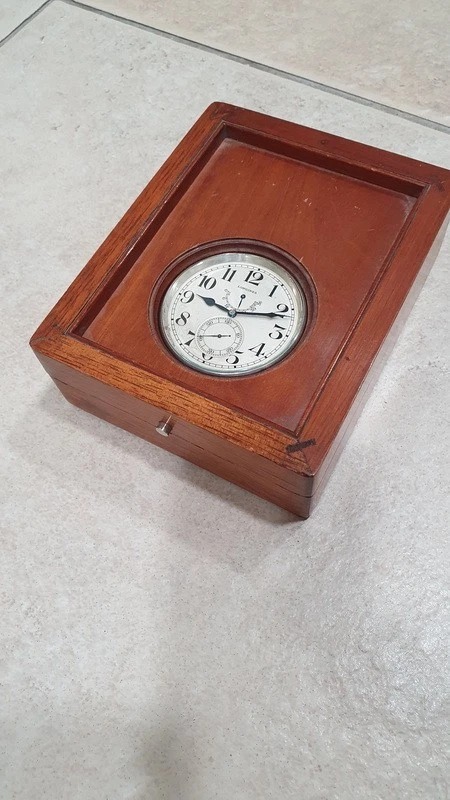 s-l960 (10) Longines navigation ship deck watch Cal 21.29 chronometer with box and Extract