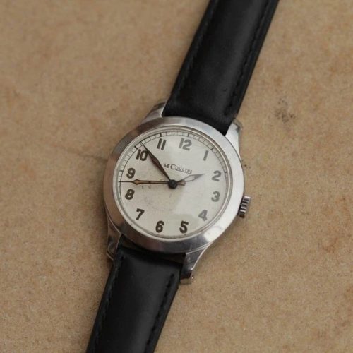 Vintage pilot's military wrist watch Jaeger Lecoultre chronometer cal450/2
