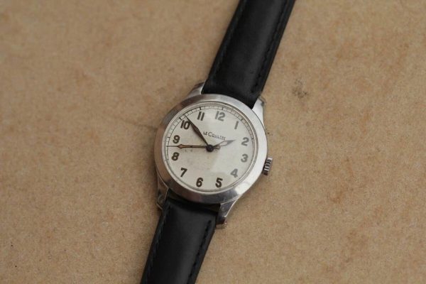 s-l960 (10) Vintage pilot's military wrist watch Jaeger Lecoultre chronometer cal450/2