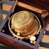Vintage marine ship clock chronometer A.Johannsen & Co #80..