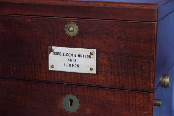Vintage Marine ship chronometer Dobbie Son & Hutton 5612