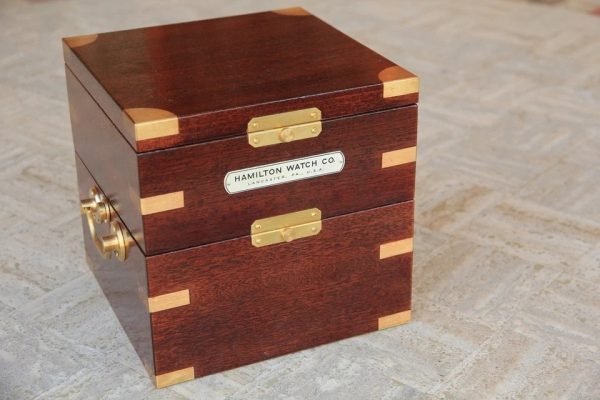 s-l960 (11) Vintage HAMILTON MODEL21 MARINE ship CHRONOMETER 1941-