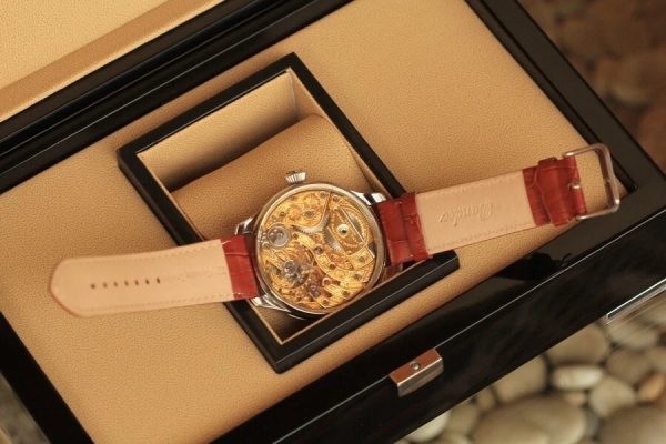 s-l960 (12) Gondola PATEK PHILIPPE GENEVE MEN'S POCKET WATCH movement nameplate 14k gold