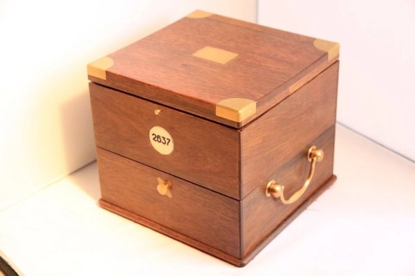 s-l960 (13) Small antique ship Marine chronometer Parkinson & Frodsham 1840s