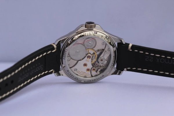 s-l960 Vintage Military Pocket Movement Cal 37.9 ABC Wrist Watch Longines Steel Case-