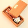 Chronometer POCKET MOVEMENT wrist watch iwc cal 73 Sailboat mahogany box