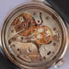 Vintage military swiss eterna steel case black dial cal 520-