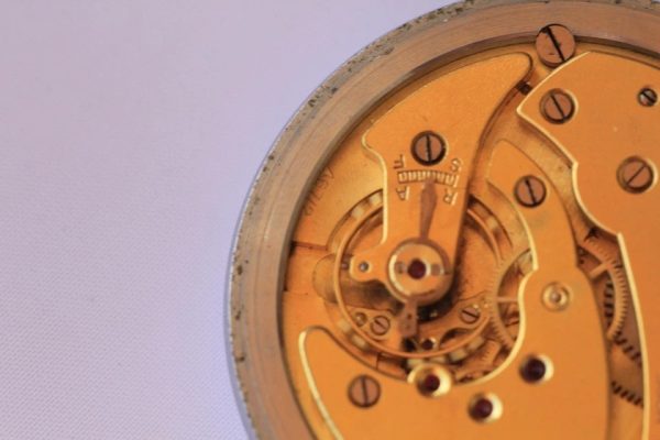 Vintage large navigation Jaeger-Le-Coultre pocket watch c1940-