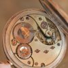 Vintage pocket watch chronometer omega silver case hanter