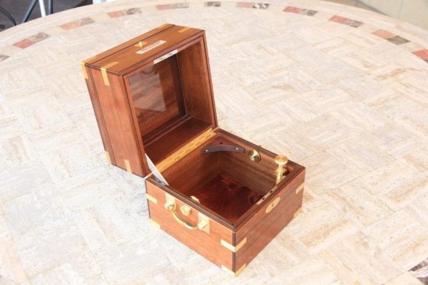 Marine ship chronometer box Ulysse Nardin