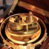 Vintage marine ship clock chronometer A.Johannsen & Co #80..