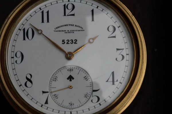 Vintage Vasheron & Constantin Geneve Chronometre royal WWI deck watch
