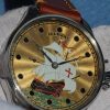 Nice chronometer Wrist pocket watch sailboat Illinois 21jewels
