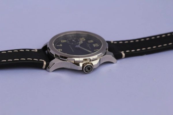 s-l960 (3) Vintage Military Pocket Movement Cal 37.9 ABC Wrist Watch Longines Steel Case-