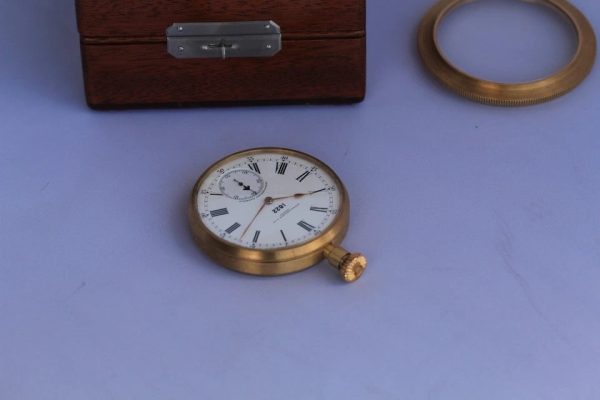 Vintage Patek, Philippe & Cie Geneve Chronometro Gondolo WWI deck watch