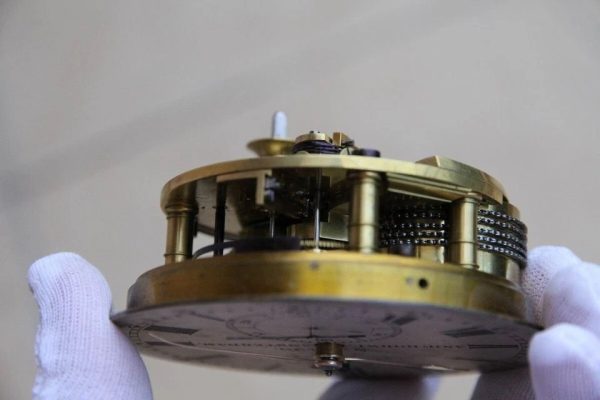 Collection rare Dutch marine ship chronometer Andreas Hohwu Amsterdam, No.42.