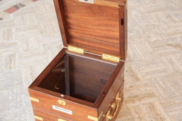 Marine ship chronometer box Ulysse Nardin