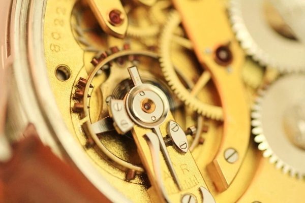 Chronometer POCKET MOVEMENT wrist watch iwc cal 73 Sailboat mahogany box