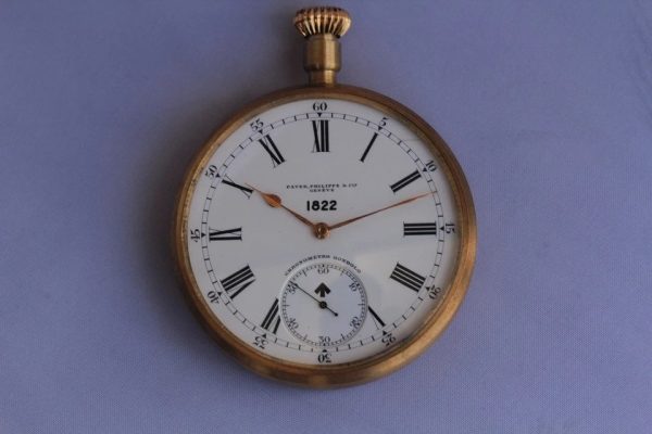 Vintage Patek, Philippe & Cie Geneve Chronometro Gondolo WWI deck watch