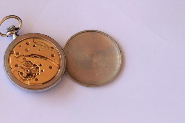 Vintage large navigation Jaeger-Le-Coultre pocket watch c1940-