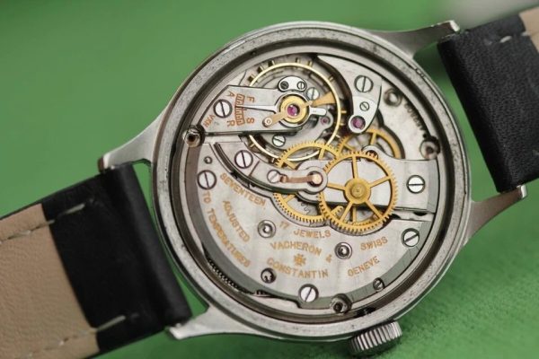 s-l960 (5) Military WWII wrist watch Vacheron Constantin chronometer cal454/5c