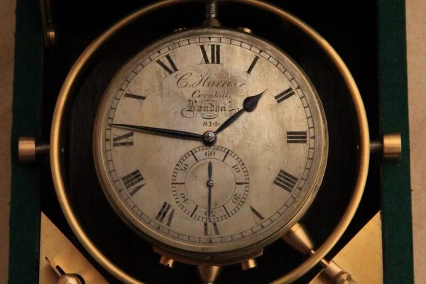 Collection rarity Marine ship chronometer C Harris Cornhill London
