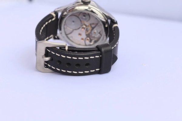 s-l960 (5) Vintage Military Pocket Movement Cal 37.9 ABC Wrist Watch Longines Steel Case-