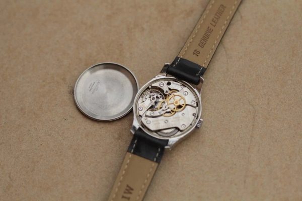 s-l960 (5) Vintage pilot's military wrist watch Jaeger Lecoultre chronometer cal450/2