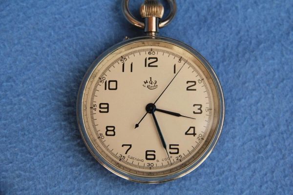 Vintage nice condition Pocket Deck watch 1mchz kirov marine chronometer