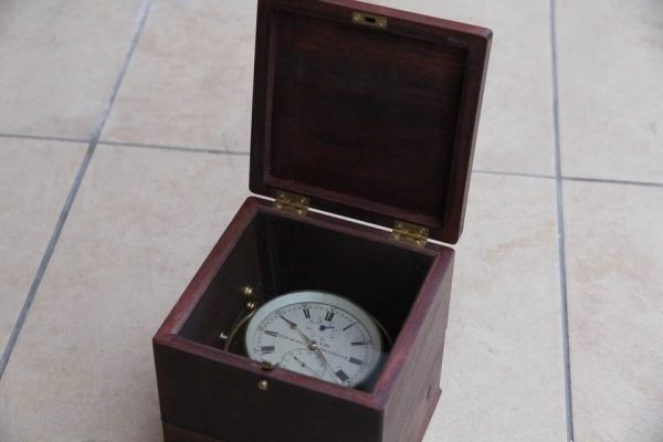 Collection rare Dutch marine ship chronometer Andreas Hohwu Amsterdam, No.42.