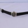 Vintage military swiss eterna steel case black dial cal 520-