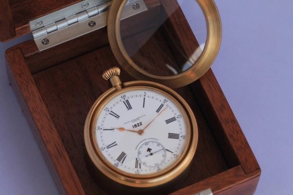 Vintage Patek, Philippe & Cie Geneve Chronometro Gondolo WWI deck watch