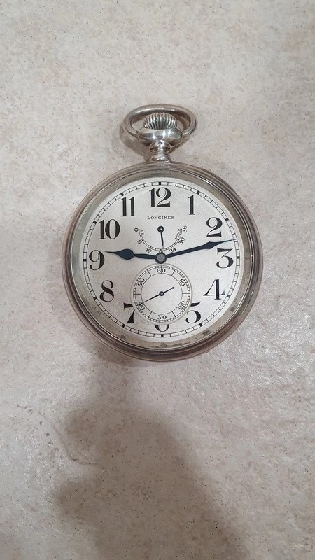 s-l960 (7) Longines navigation ship deck watch Cal 21.29 chronometer with box and Extract