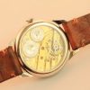Chronometer POCKET MOVEMENT wrist watch iwc cal 73 Sailboat mahogany box