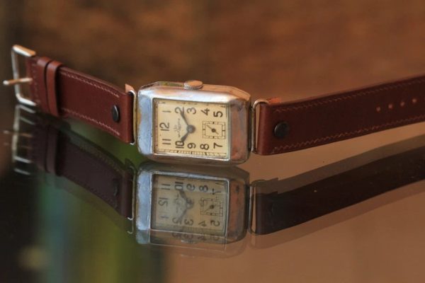s-l960 (7) Vintage Rare Wrist Watch Kirova 1GChZ Tank Case 1930s-