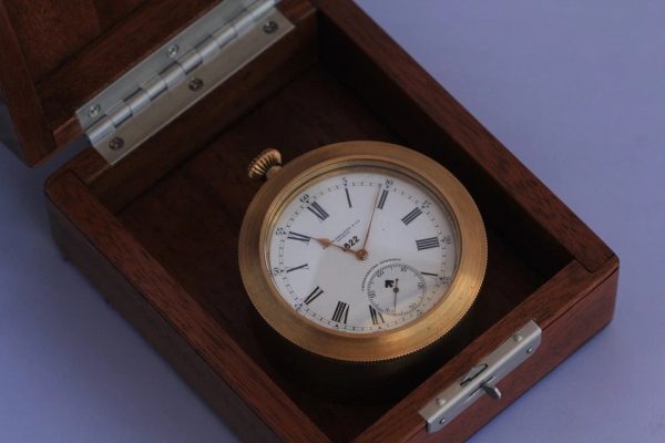 Vintage Patek, Philippe & Cie Geneve Chronometro Gondolo WWI deck watch