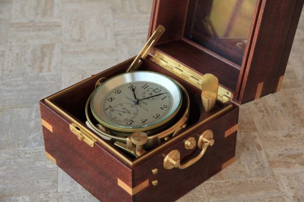 s-l960 (8) Vintage HAMILTON MODEL21 MARINE ship CHRONOMETER 1941-