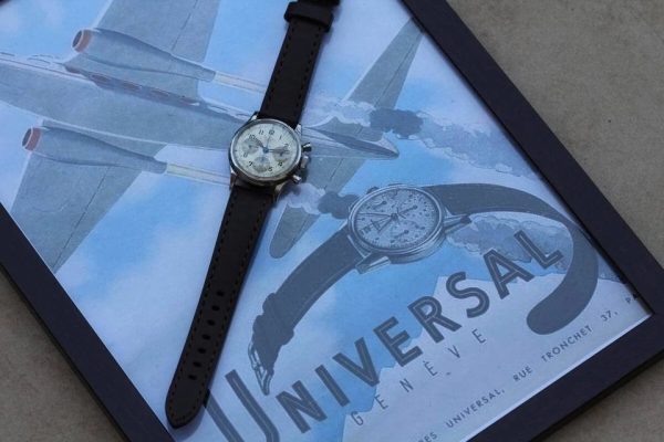 Vintage Universal compax Chronograph ref22278 watch cal285 three registrs