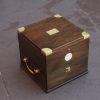 s-l960 (9) Box for vintage 1850s Marine ship chronometer